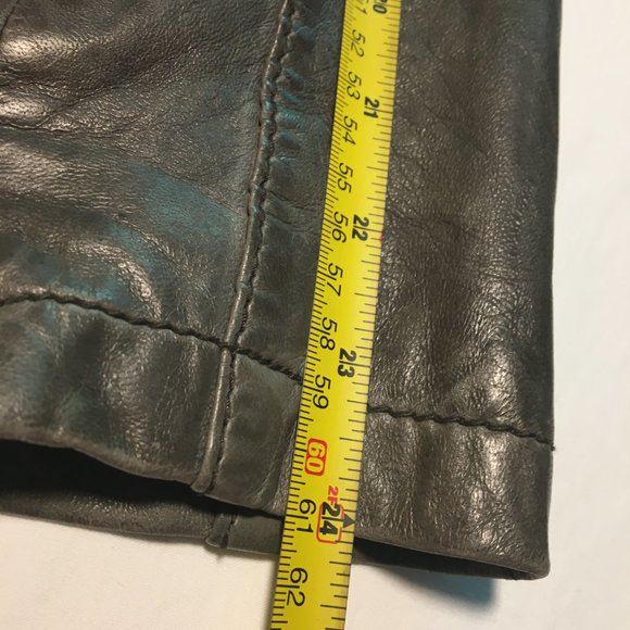 Leather Moto Jacket - Picture 7 of 8